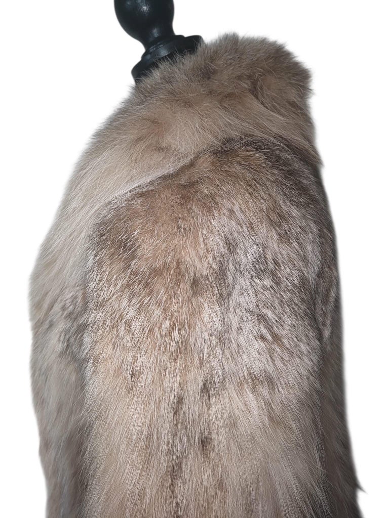 Mint Revillon Lynx fur coat 6/S ~no duties