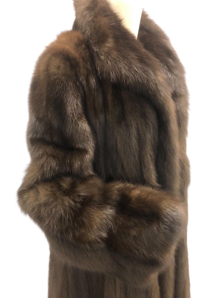 Carolina Herrera barguzin Russian sable fur coat 12/M tags 95k ~no duties