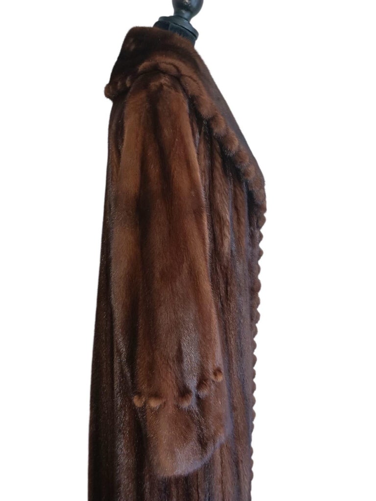 Brand new Demi buff fur coat size 14/L ~no duties