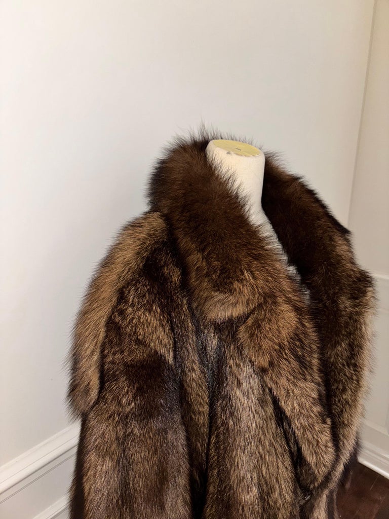 Brand new sable fisher fur coat men’s 54/L ~no duties