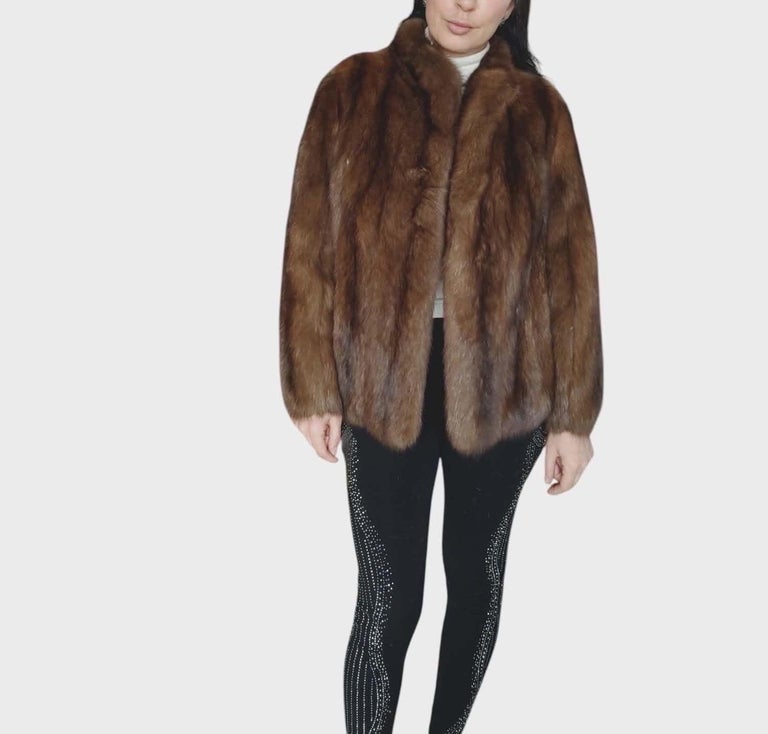 Maximilian Russian sable fur car coat 6/S 11, 500$ ~no duties