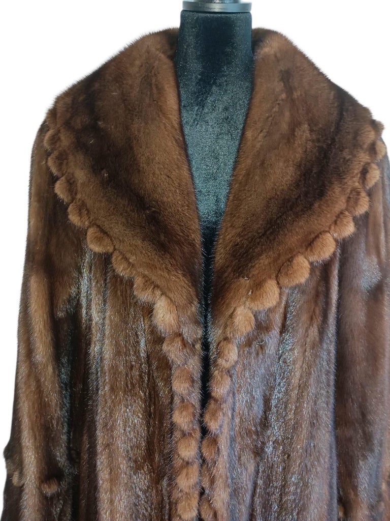 Brand new Demi buff fur coat size 14/L ~no duties