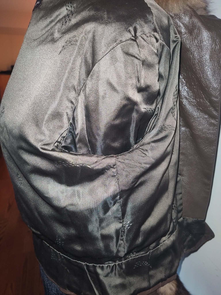 Vintage Russian sable fur jacket 6/S ~no duties