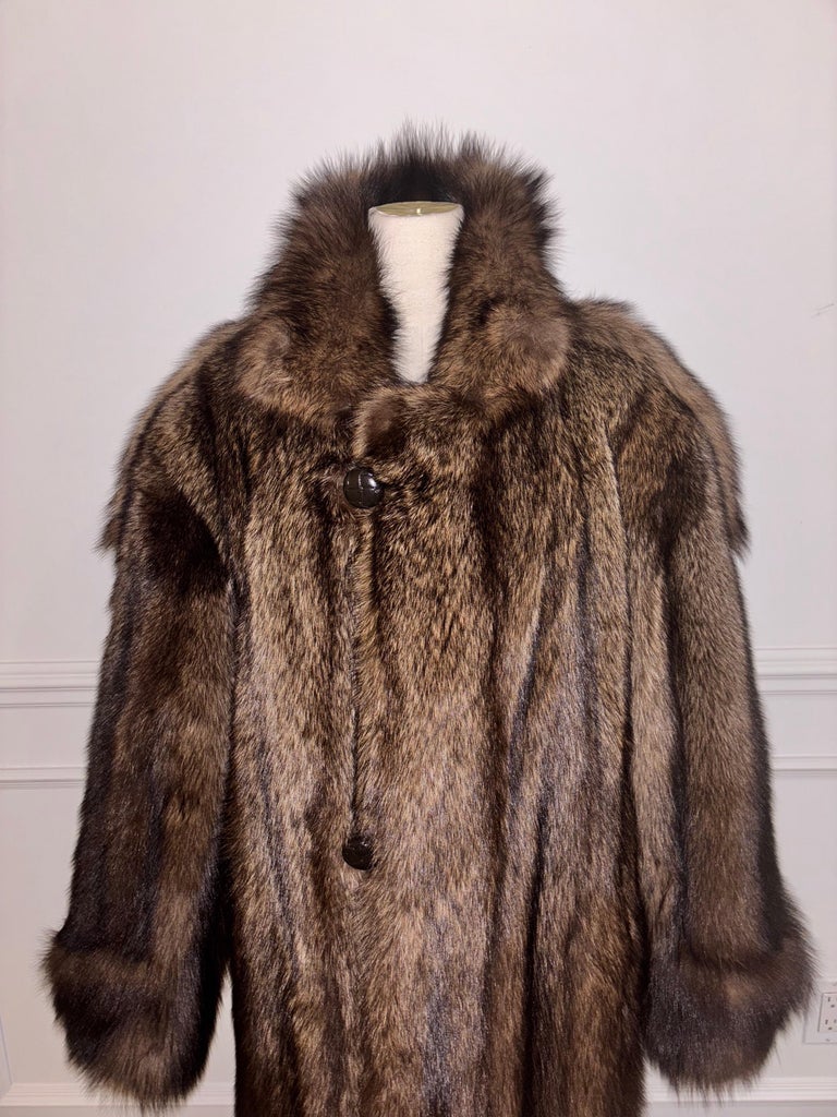 Brand new sable fisher fur coat men’s 54/L ~no duties