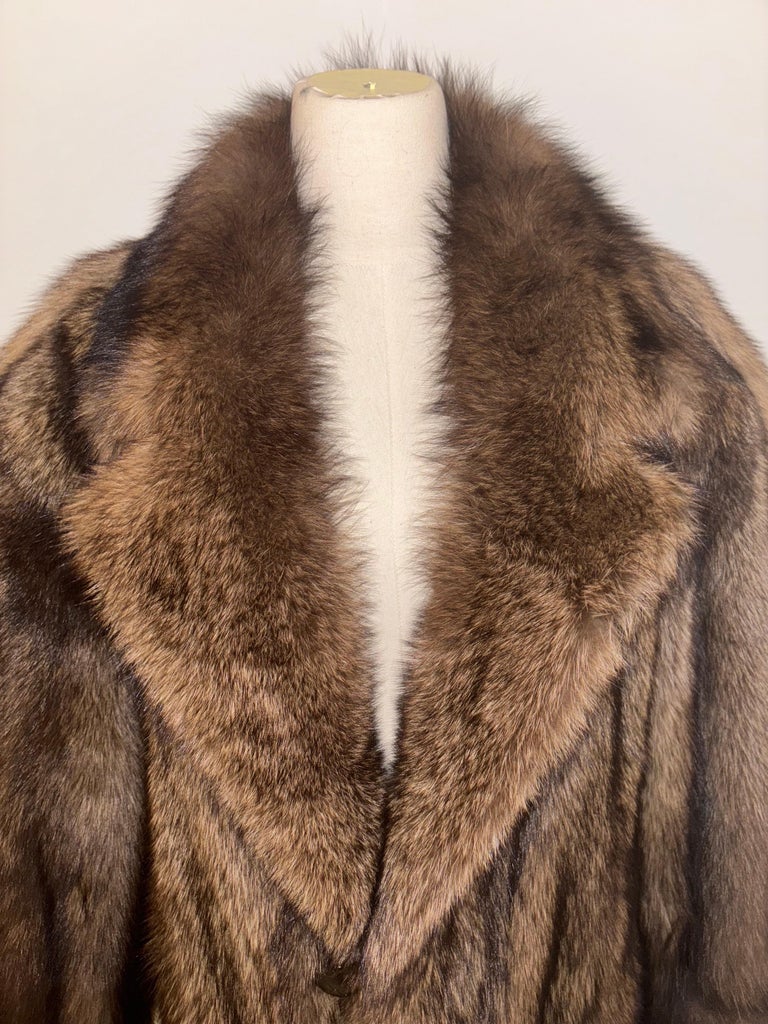 Brand new sable fisher fur coat men’s 54/L ~no duties