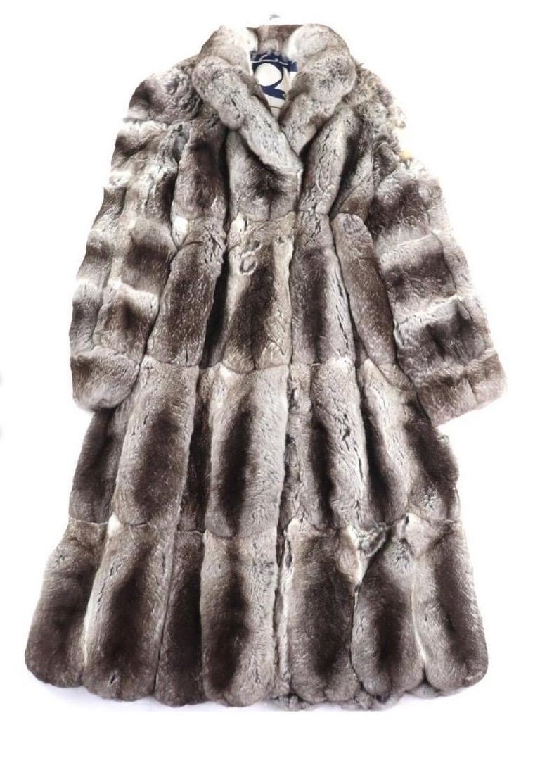 Hermès Chinchilla Fur Coat (size 8) ~no duties