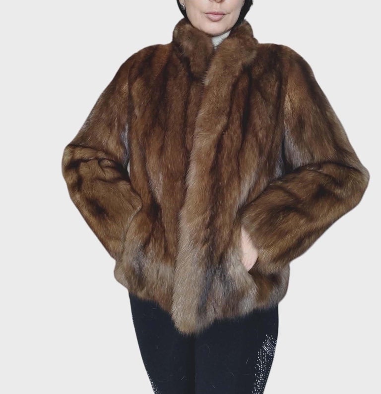 Maximilian Russian sable fur car coat 6/S 11, 500$ ~no duties