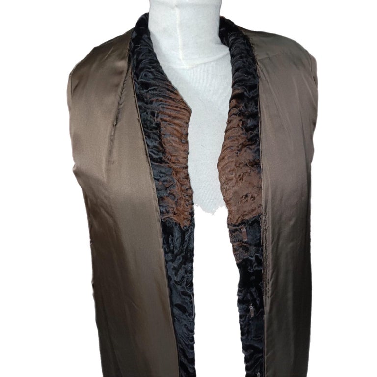 Birger Christensen Ombre swarkara broadtail fur coat size 8/M ~no duties