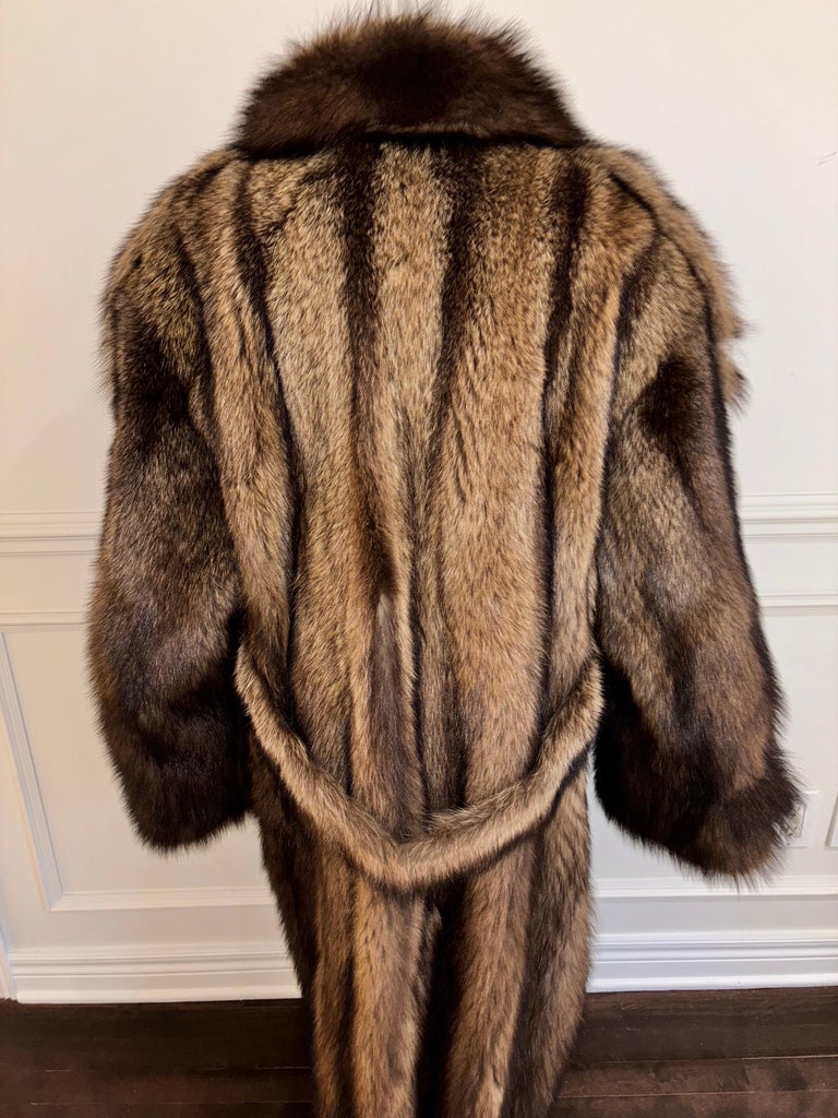Brand new sable fisher fur coat men’s 54/L ~no duties