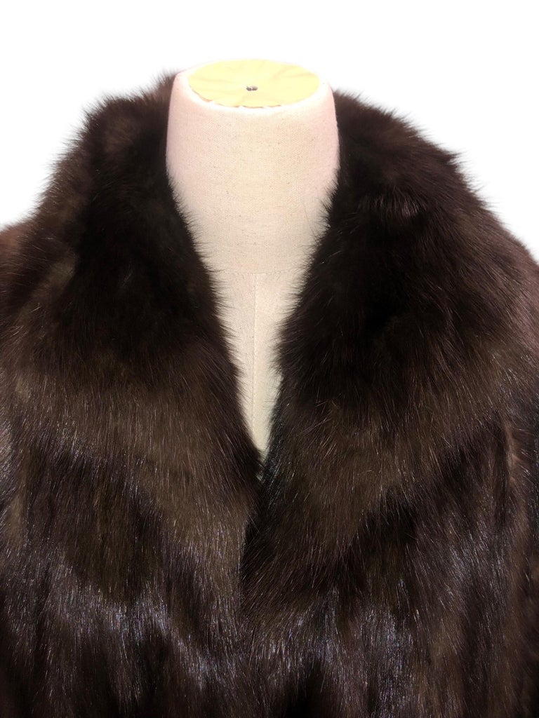 Carolina Herrera barguzin Russian sable fur coat 12/M tags 95k ~no duties