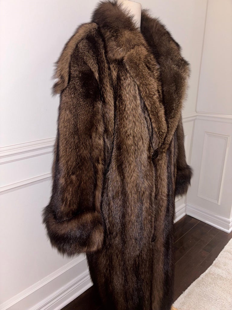 Brand new sable fisher fur coat men’s 54/L ~no duties