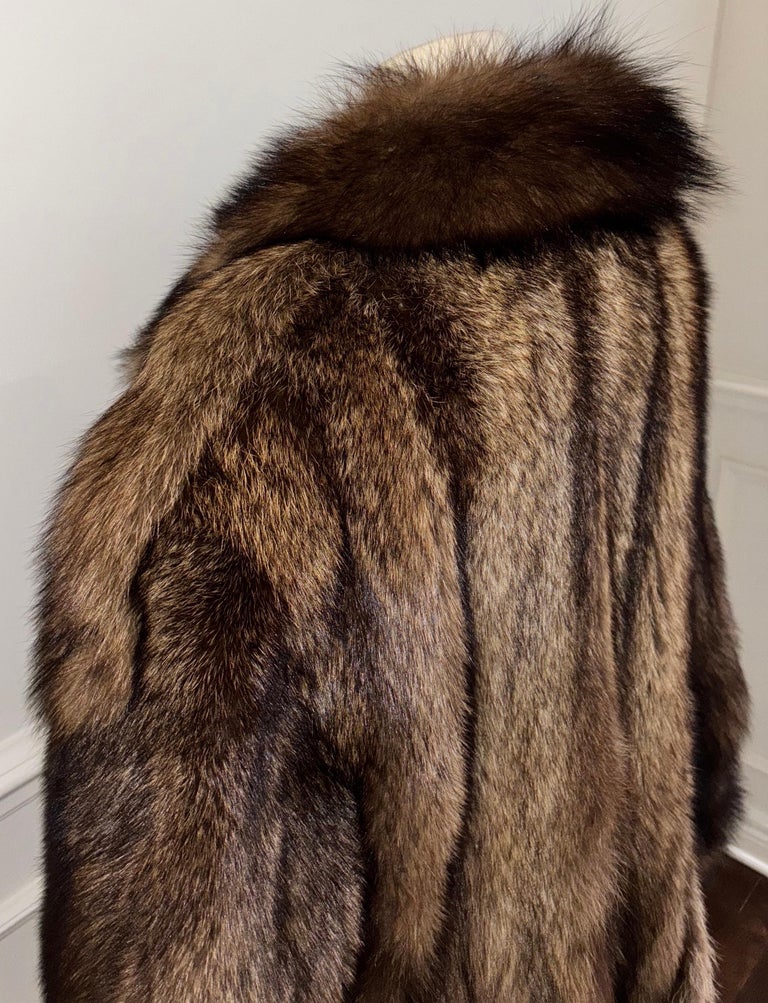 Brand new sable fisher fur coat men’s 54/L ~no duties