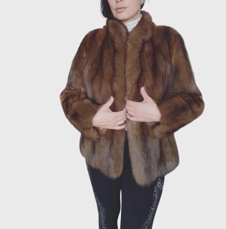 Maximilian Russian sable fur car coat 6/S 11, 500$ ~no duties
