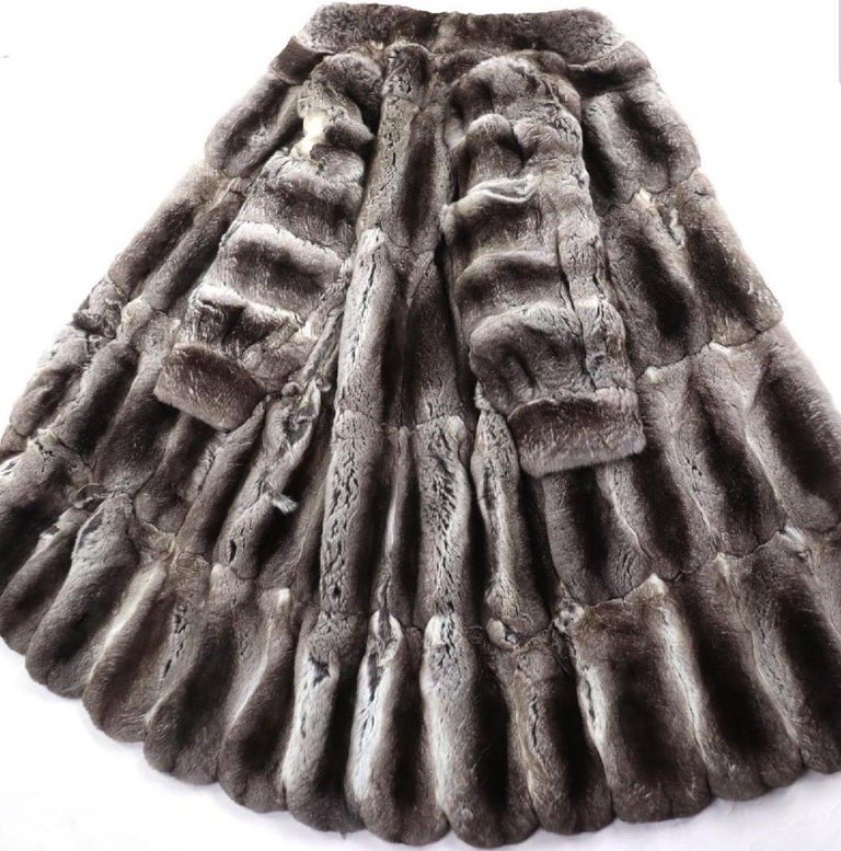 Hermès Chinchilla Fur Coat (size 8) ~no duties