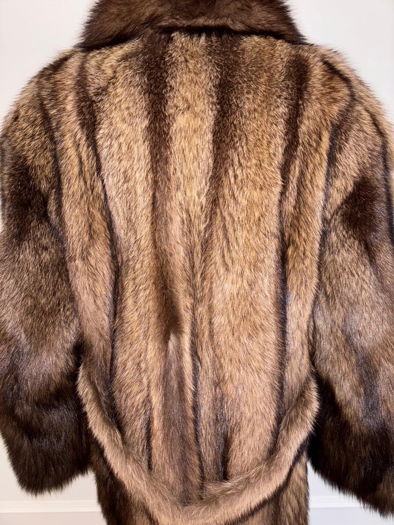 Brand new sable fisher fur coat men’s 54/L ~no duties
