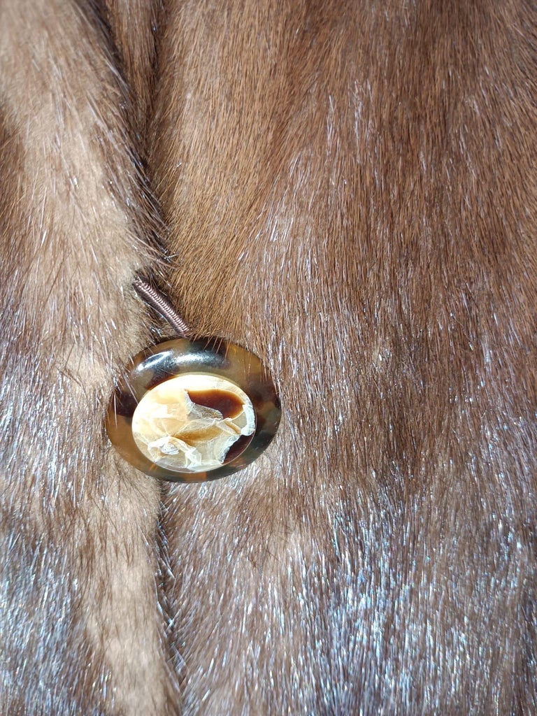 ~Givenchy Demi buff Mink Fur Coat (Size 10 - L) ~no duties