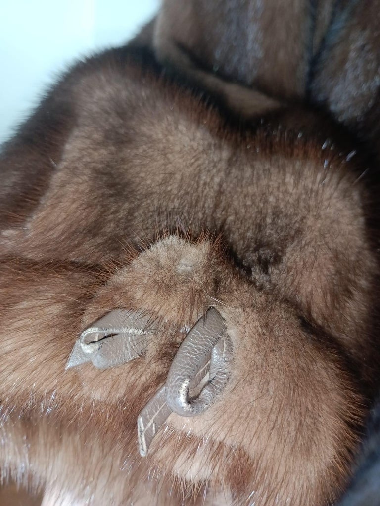 ~Givenchy Demi buff Mink Fur Coat (Size 10 - L) ~no duties