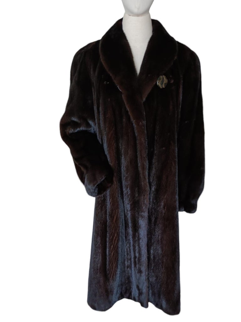 Galliano Demi Buff Mink Fur Coat (Size 16 XL) ~no duties