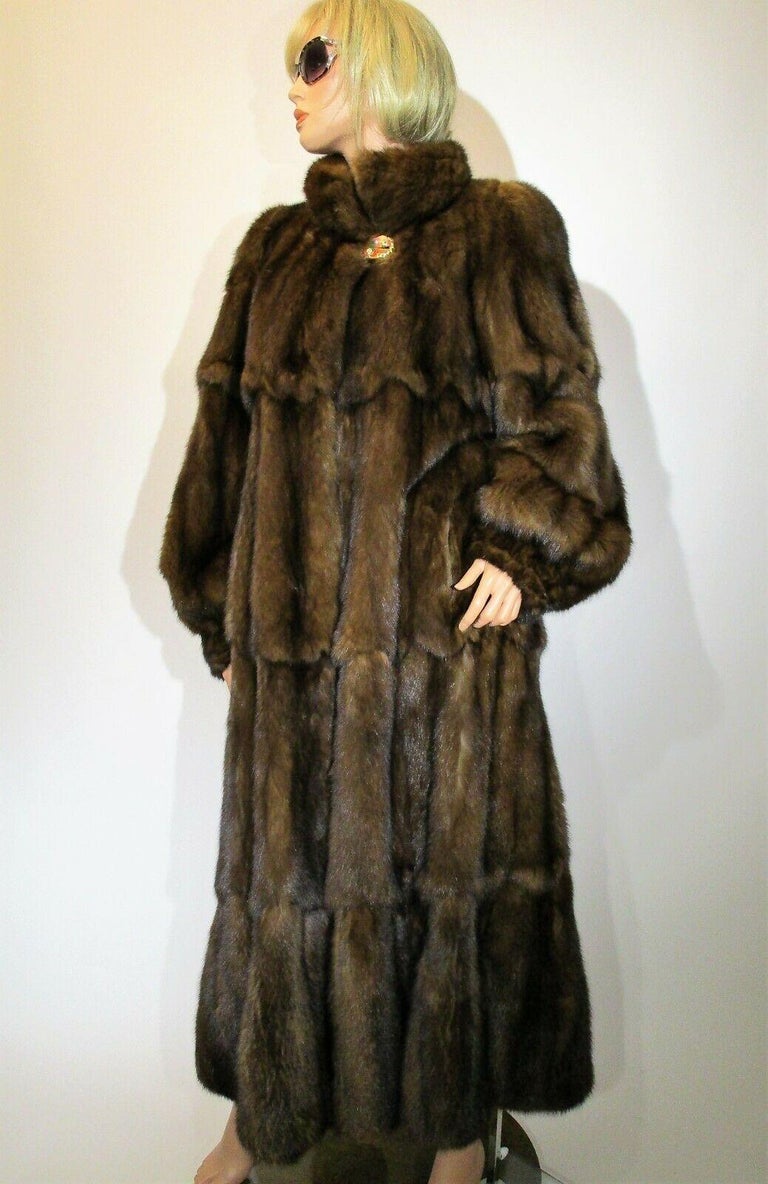 Sable fur coat full length (Size L) ~no duties