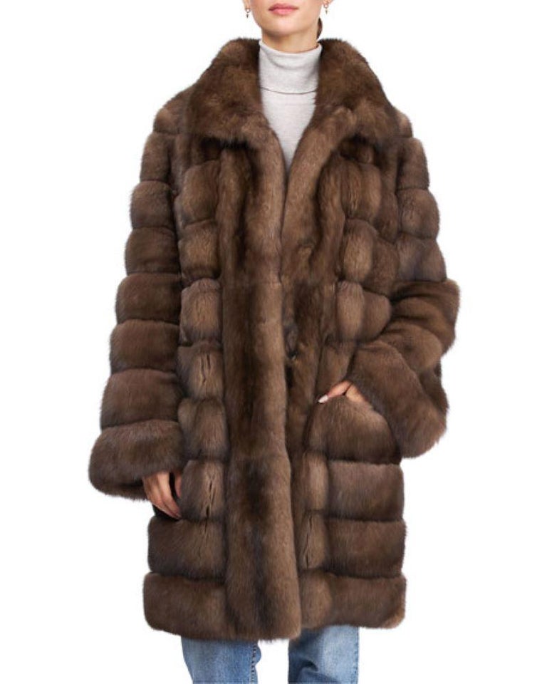 Brand new Russian Sable Stroller Coat size S M L