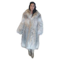 Lightweight Canadian lynx fur coat size 20 L ~no duties