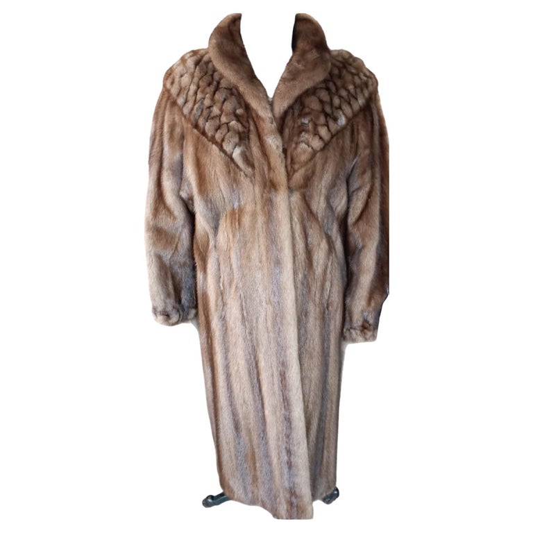 Brand new Balenciaga Demi Buff Mink Fur Coat (12-M) ~no duties