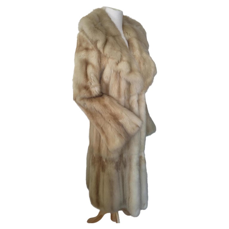 Brand new Bisang Golden sable Fur Coat (Size 10/ M) 45000$ ~no duties