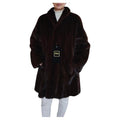 Brand new demi buff female mink fur coat size S 8 ~no duties