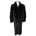 Mint lustrous black Mink Fur Coat (Size 10 M) ~no duties