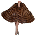 Birger Christensen Demi Buff Wide Sweep Mink Fur Coat (24/XXL) ~no duties