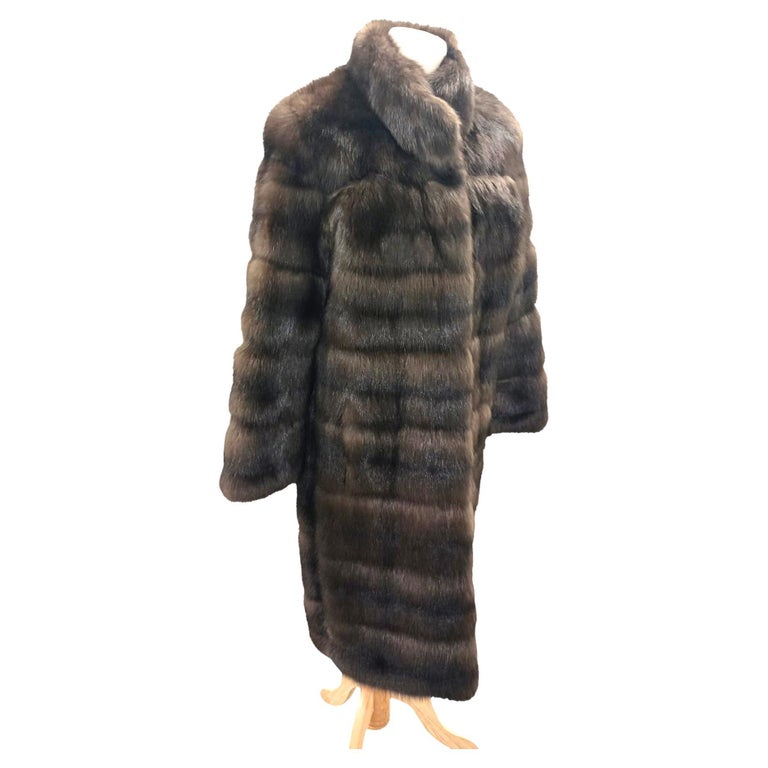 Brand New Bisang Russian sable Fur Coat size 85000$ tag ~no duties