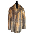 Brand new Prarie fox american grey gray fur coat 44/M ~no duties