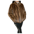 ~Unused Maximilian Russian sable fur coat silver tip 12400$ ~no duties